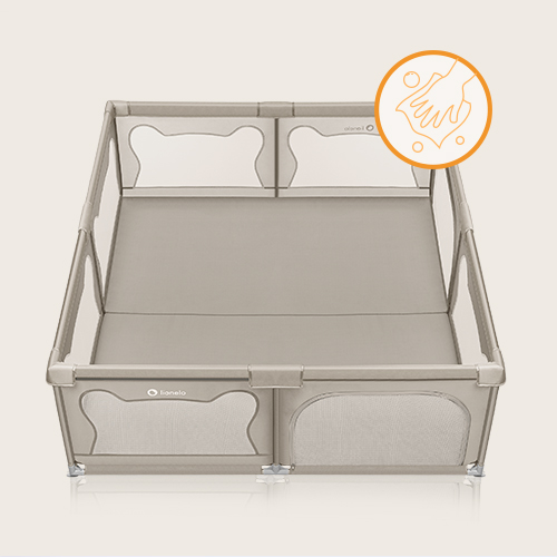lionelo Willow XL Beige Sand — Kojec dla dziecka